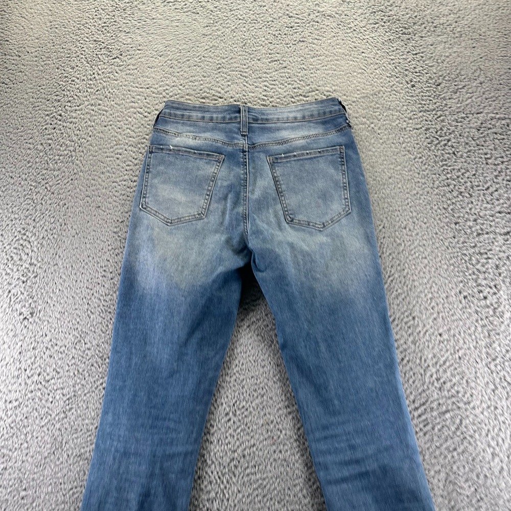 SO Goods for Life Jeans Womens 7 Blue Cotton Denim Jegging Hi-Rise Faded Stretch - Picture 7 of 11